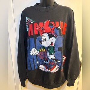 Disney Minnie Mouse Mickey Unlimited Sweatshirt Adult XL Jerry Leigh Vintage 90s